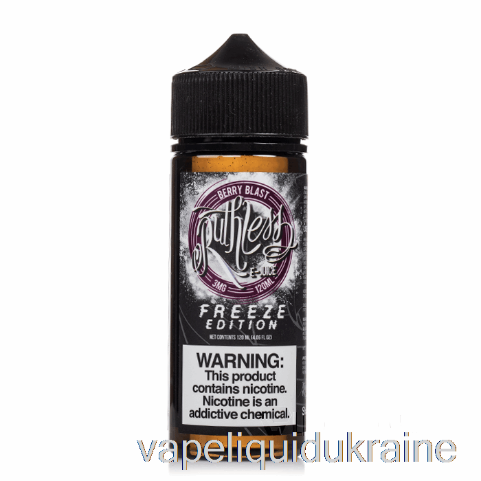 Vape Ukraine Berry Blast - Freeze Edition - Ruthless Vapor - 120mL 3mg